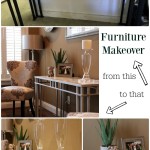 $15 DIY Furniture Makeover :: Console Table