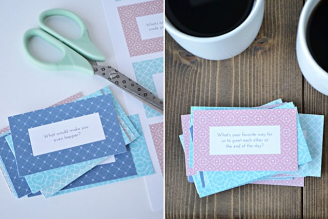 These conversation starters for couples actually *work* to get a fun conversation going