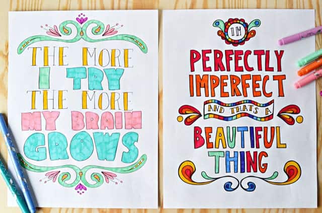 Growth mindset posters that will inspire your kid to keep trying