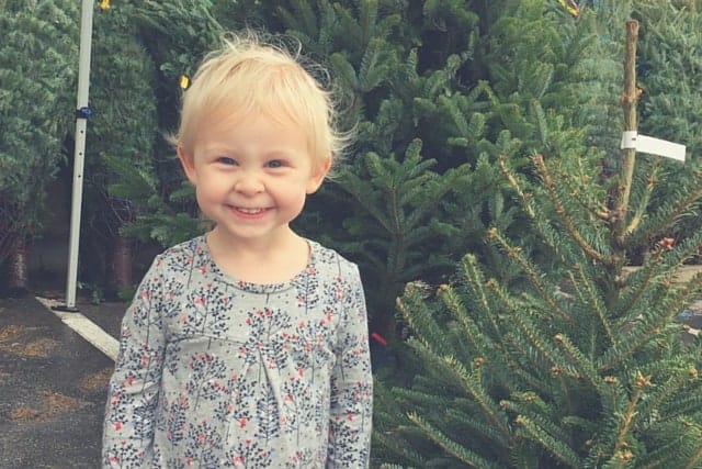 She's certainly not stressed about the holidays.