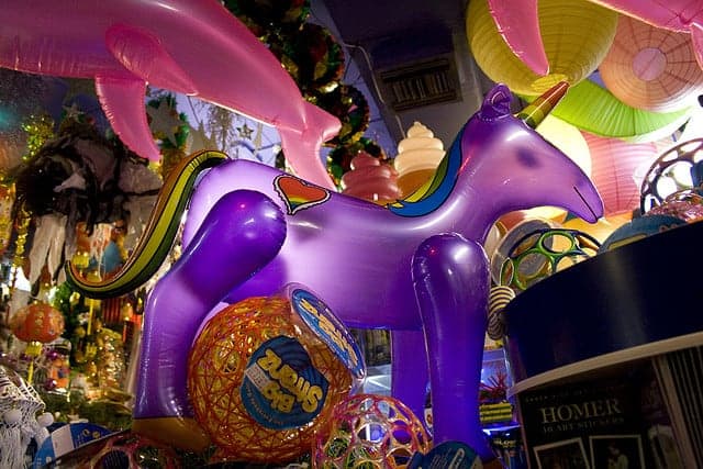 A Temper Tantrum at the Toy Store