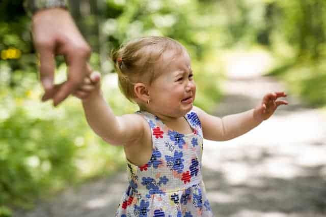 When toddler tantrums strike