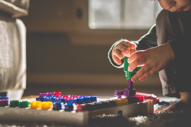 The holy grail of working from home with kids: Your child playing independently