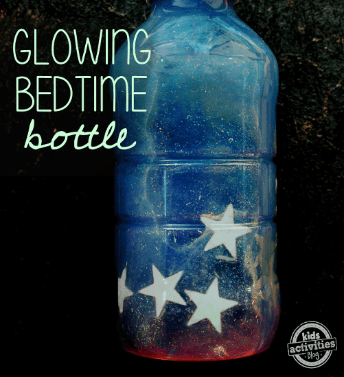 Glowing Sensory Bottle for Bedtime