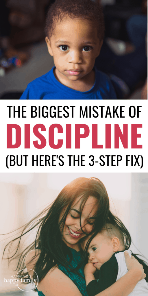 When you discipline your child, saying this is a big mistake