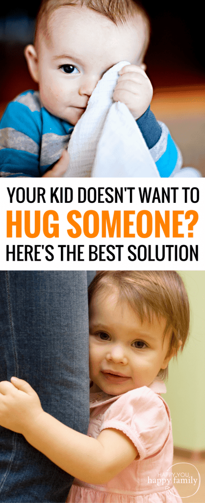 The Best Solution for When Kids Don't Want to Hug Family