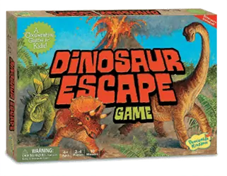 Dinosaur Escape: Board Game for Kids