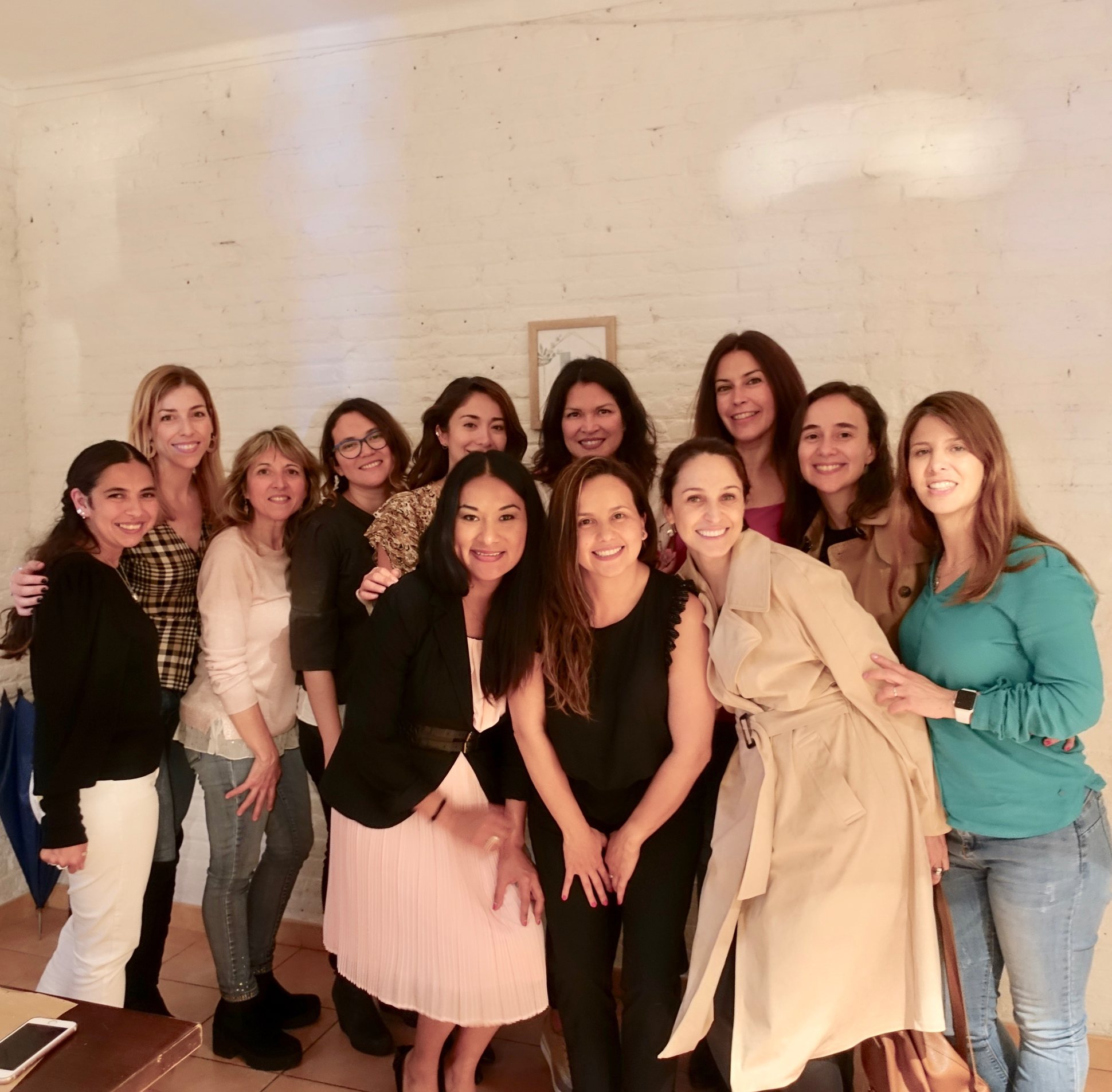 Happy moms at the Muments Afterwork Barcelona event